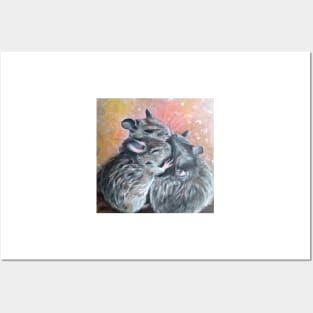 Degus Oil Painting Posters and Art